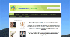 Desktop Screenshot of healthportstephens.com.au